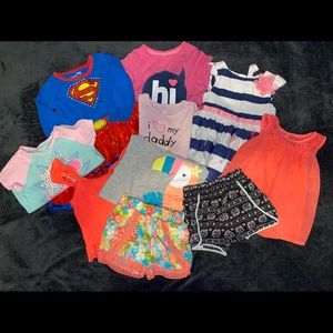 2T Girl Bundle / 10 pieces